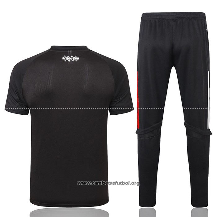 Chandal del Bayern Munich Manga Corta 2020/2021 Negro